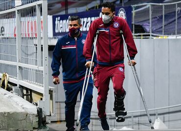 Adrián Aldrete se lesiona y es baja en la Liguilla para Cruz Azul