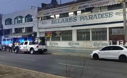 "Con un silbido llamó a su víctima": Asesinan a tiros a cliente en billar de Neza