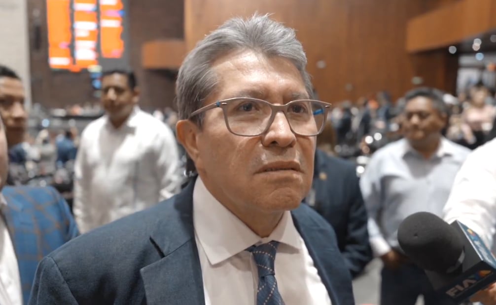 Ricardo Monreal, coordinador de Morena en la Cámara de Diputados (21/04/2026). Foto: Captura de pantalla X RicardoMonrealA