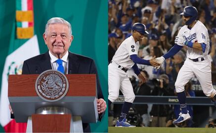 AMLO comentó que el triunfo de los Dodgers le ayudó a recuperarse del desgarre que sufrió