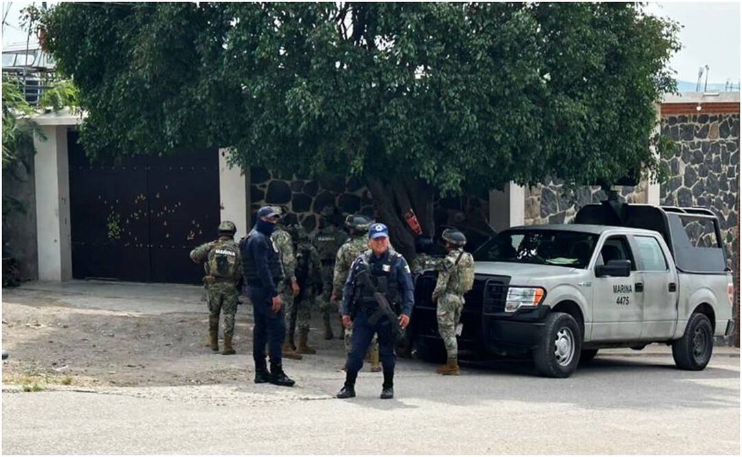 Ataque armado a marinos en Morelos deja 2 heridos. Foto: Justino Miranda/ EL UNIVERSAL