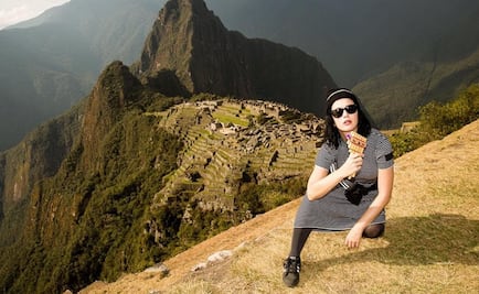 Katy Perry y sus cómicos momentos en Machu Picchu