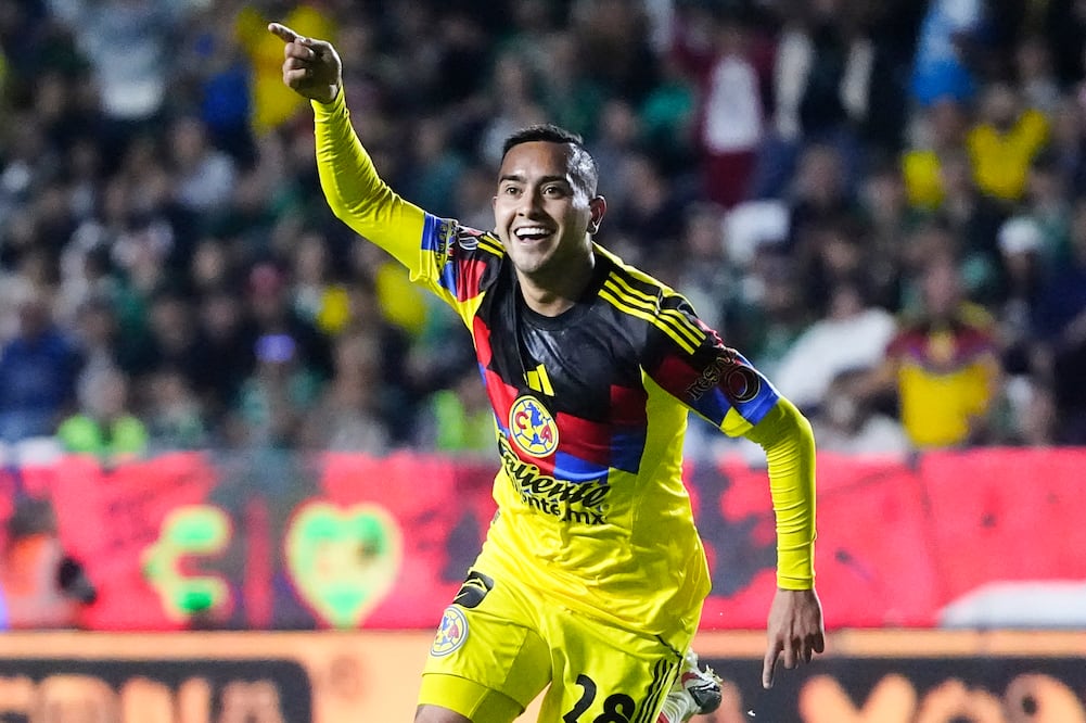 Erick Sánchez festeja su gol contra León / Foto: Imago7