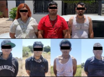 Caen 6 hombres y una mujer durante operativos en Mazatlán y Navolato; aseguran armas, drogas y vehículos