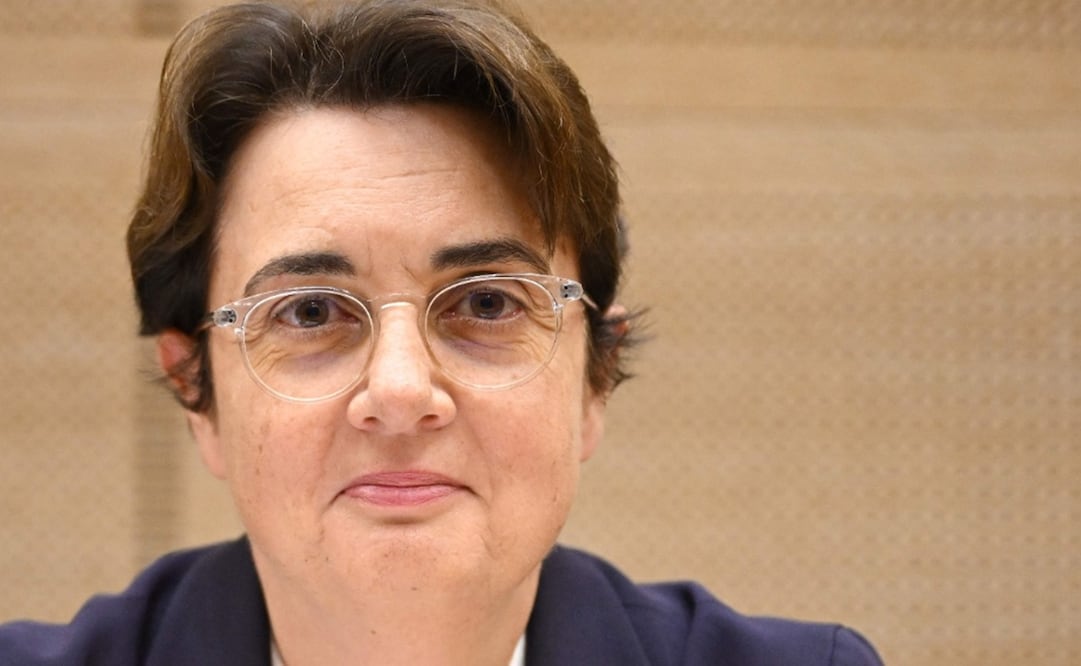 La presidenta del Museo del Louvre, Laurence des Cars. Foto: Bertrand GUAY / AFP.