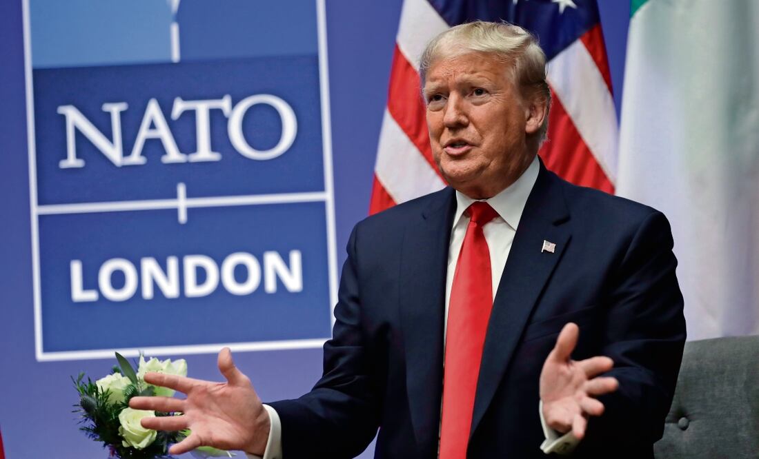Trump no considera “práctica” la aspiración de Ucrania a ser parte de la OTAN. Foto: Agencias/El Universal