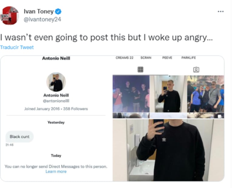 Estrella de la Premier League denuncia racismo en redes sociales