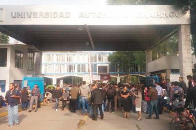 Realizan paro en Chapingo