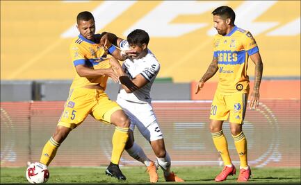 Tigres y Pachuca empatan por la mínima en el 'Volcán'