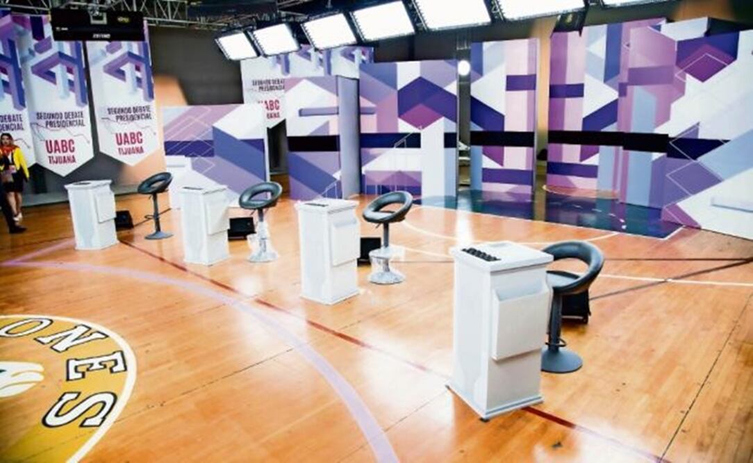 Forum for the second presidential debate - Photo: NOTIMEX