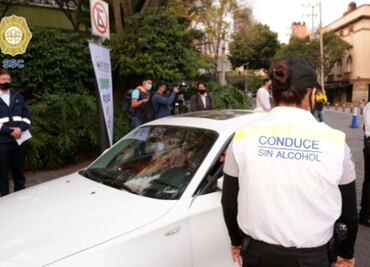 Inicia alcoholímetro por fiestas decembrinas; operará las 24 horas en CDMX