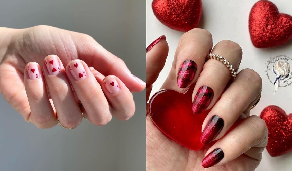 Estas opciones de nail art robarán tu corazón al instante / Foto: Instagram @betina_goldstein | @tonyas_joyfulnails