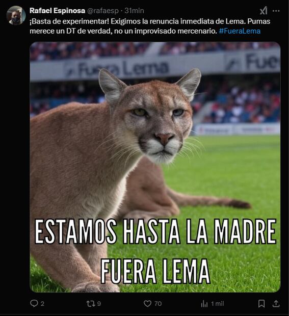 Los MEJORES MEMES de la derrota de Pumas