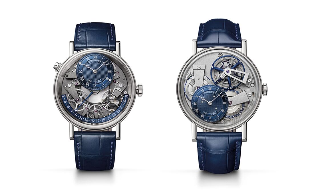 Breguet Tradition Quantième Rétrograde 7597 y Breguet Tradition Tourbillon 7047
