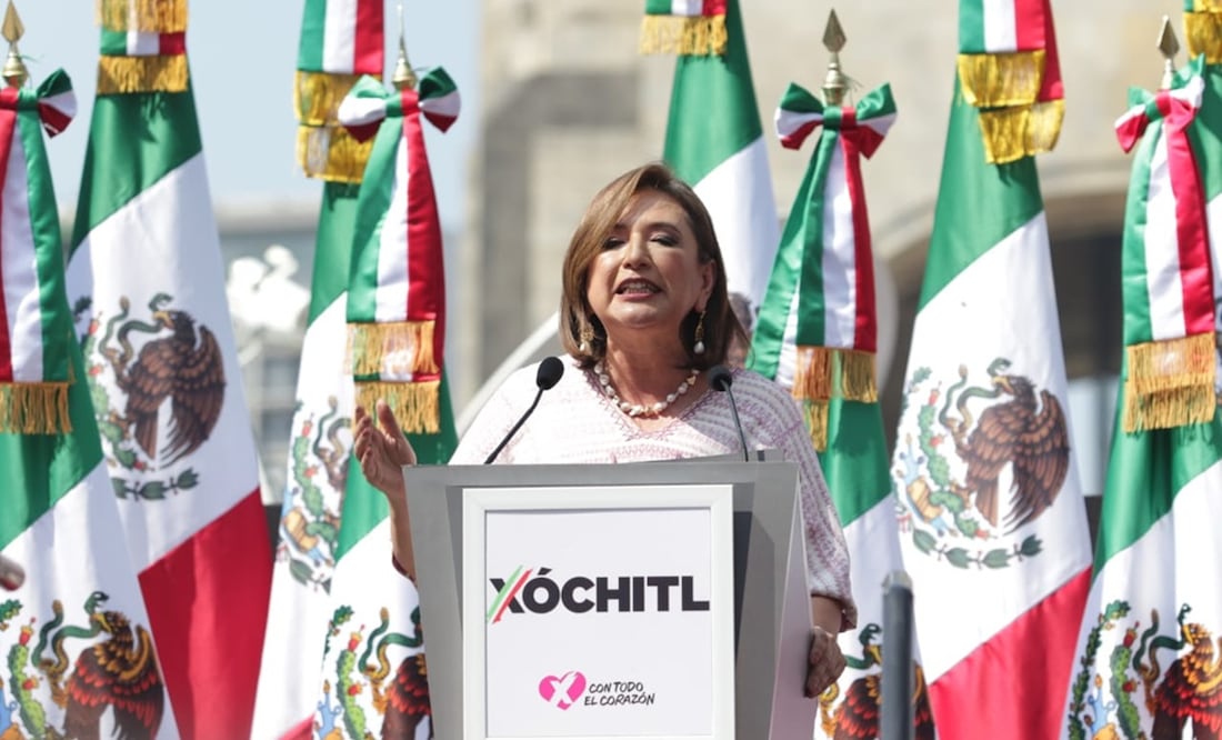 Xóchitl Gálvez aseguró que los mexicanos no quieren vivir en el pasado, sino forjarse un mejor futuro. Foto: Carlos Mejía / EL UNIVERSAL