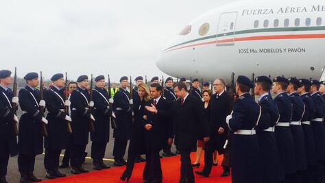 EPN llega a Alemania para visita de Estado