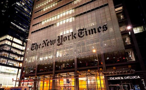 New York Times mantiene veto a fotos de la Casa Blanca; apoya a CNN, MS NOW y Politico