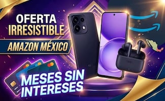 OPPO Reno16 Pro con descuento irresistible en Amazon México; así aplican los meses sin intereses