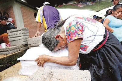 Puebla. El dolor que deja el huracán