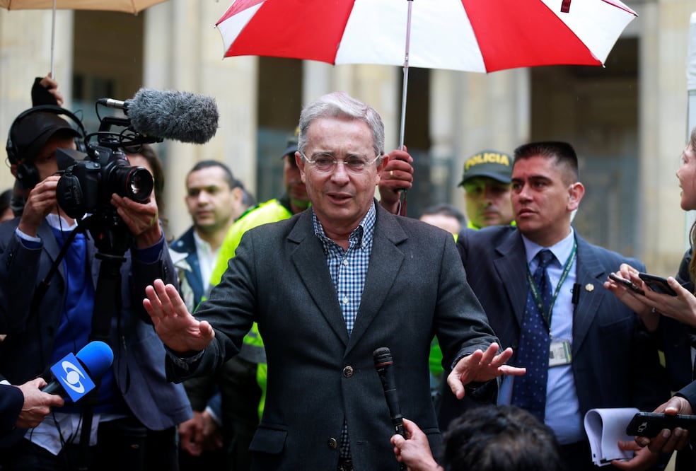 Álvaro Uribe, ex presidente de Colombia (Foto: Reuters)