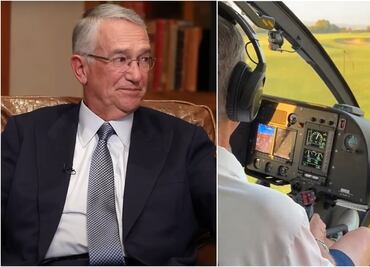 Salinas Pliego narra cuando estuvo cerca de morir en su helicóptero; "el indicador de velocidades ya estaba en ceros"