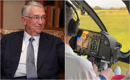 Salinas Pliego narra cuando estuvo cerca de morir en su helicóptero; "el indicador de velocidades ya estaba en ceros"