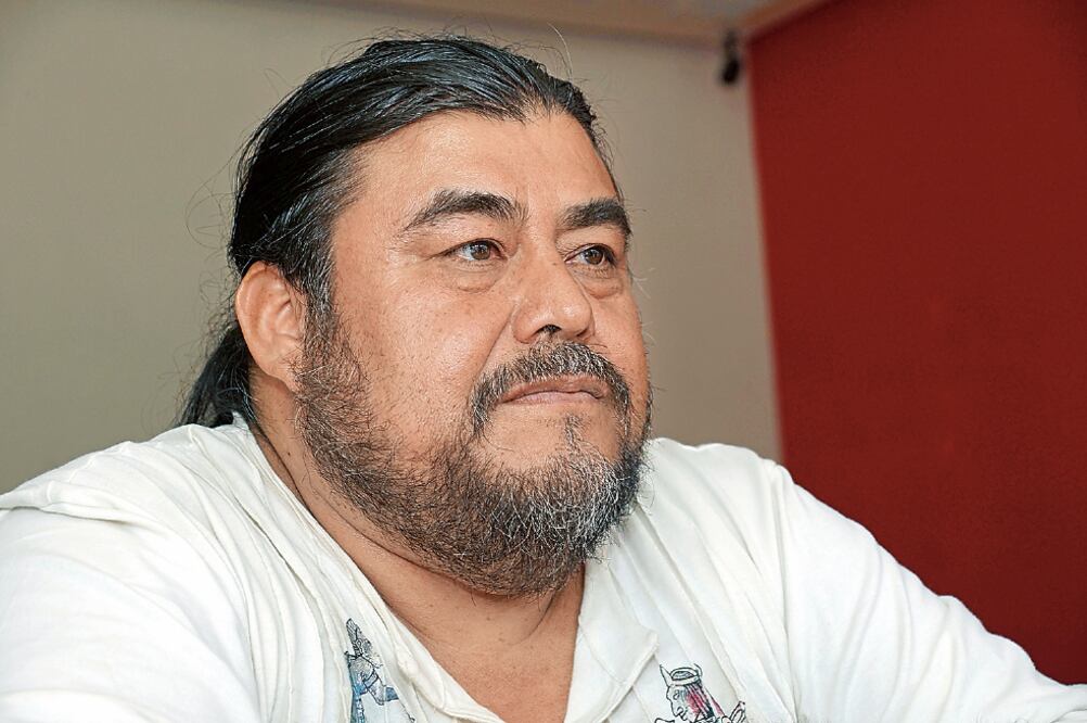 Flavio Sosa Villavicencio, Líder del grupo Comuna Oaxaca (EDWIN HERNÁNDEZ. EL UNIVERSAL)