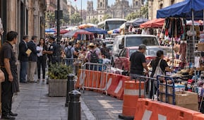 Comerciantes piden a Clara Brugada rescatar el Centro Histórico de CDMX