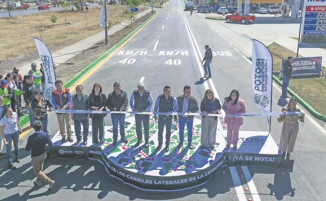 El gobernador Ricardo Gallardo Cardona aseguró que su administración modernizará y creará nueva infraestructura vial. Foto: ESPECIAL