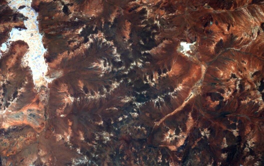 Yarrabubba se encuentra a unos 600 kilómetros al noreste de la ciudad de Perth. Foto: BBC 