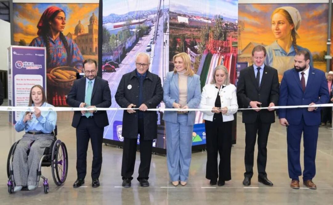 Inauguran Centro Tres Culturas en Cuauhtémoc, Chihuahua; Maru Campos defiende legitimidad de bloqueos.
Foto: Especial.