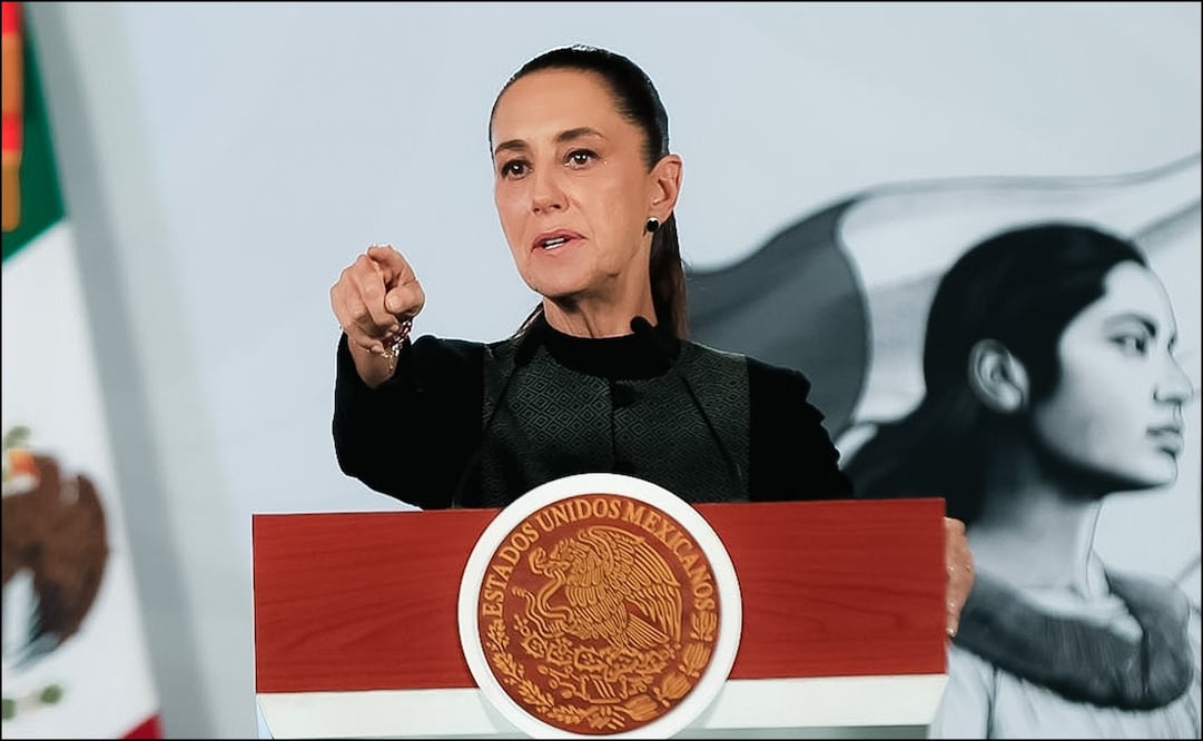 Claudia Sheinbaum llama a festejar con "respeto" durante el partido de México contra Ecuador. FOTO: Osmar Alvarado | El Universal