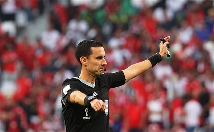 Van árbitros mexicanos al Francia - Marruecos