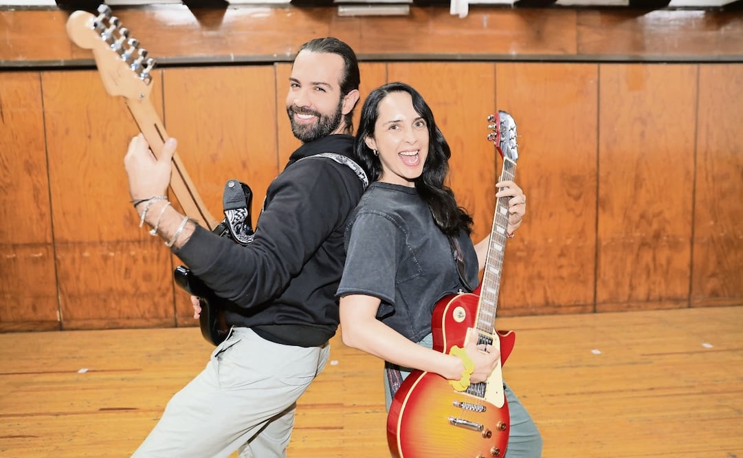 Diego e Irán enseñan cómo rockear Foto Fernanda Rojas El Universal