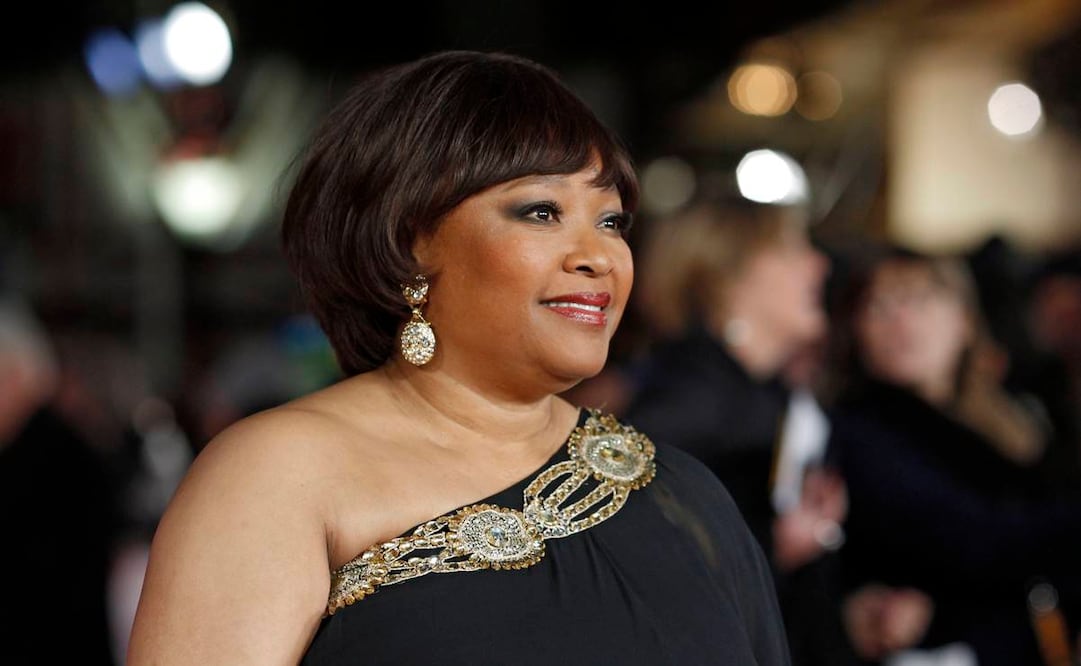 Zindzi Mandela, la hija menor del Nobel de la paz Nelson Mandela y embajadora de Sudáfrica en Dinamarca (Fotos: AP)