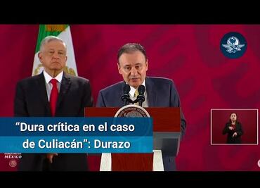 Durazo: El fracaso del operativo en Culiacán no invalida la estrategia de seguridad