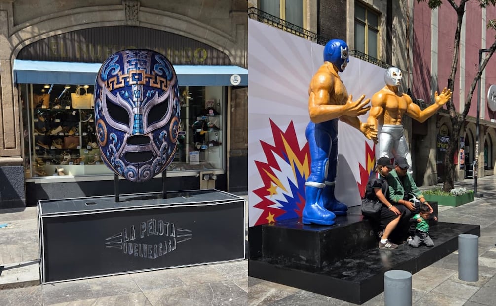 Instalan ajolotes y figuras de Quetzalcóatl en el Centro Histórico. Foto: Frida Sánchez