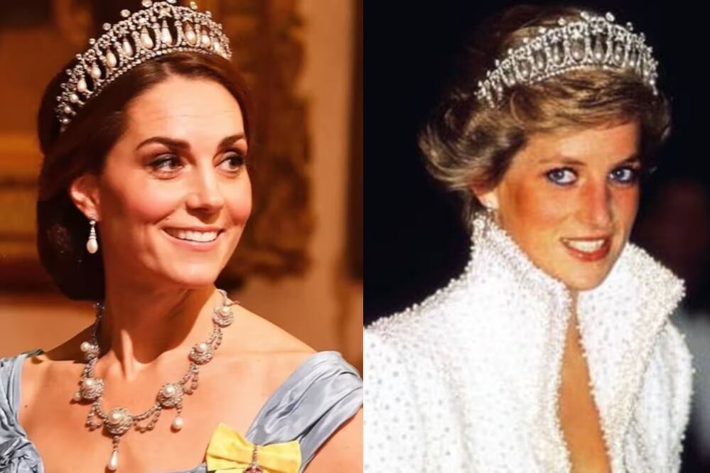 Kate Middleton volvió a homenajear a Lady Di, esta vez en la coronación de Carlos III y Camilla. Foto: Especial