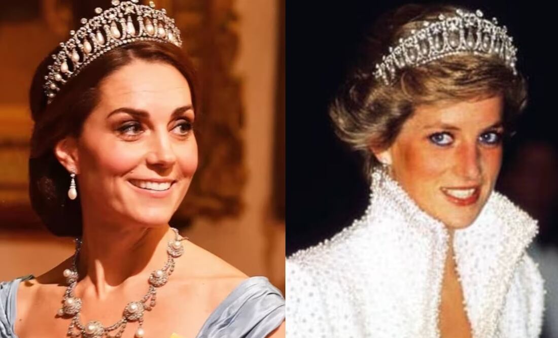 Kate Middleton volvió a homenajear a Lady Di, esta vez en la coronación de Carlos III y Camilla. Foto: Especial