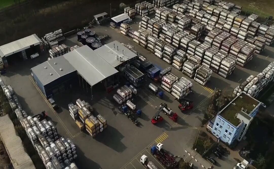 SkyBridge is planned to become the first international air cargo hub to house Mexican and US Customs in the United States - Photo: Screenshot taken from Gateway Airport Youtube video