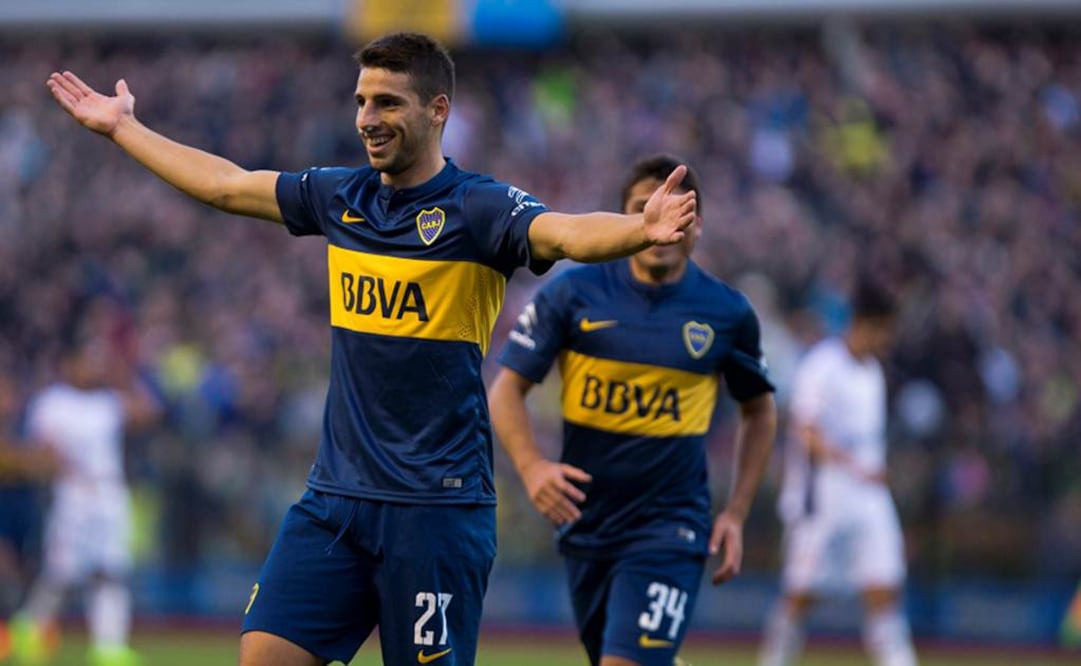Calleri de Boca marca gol de rabona