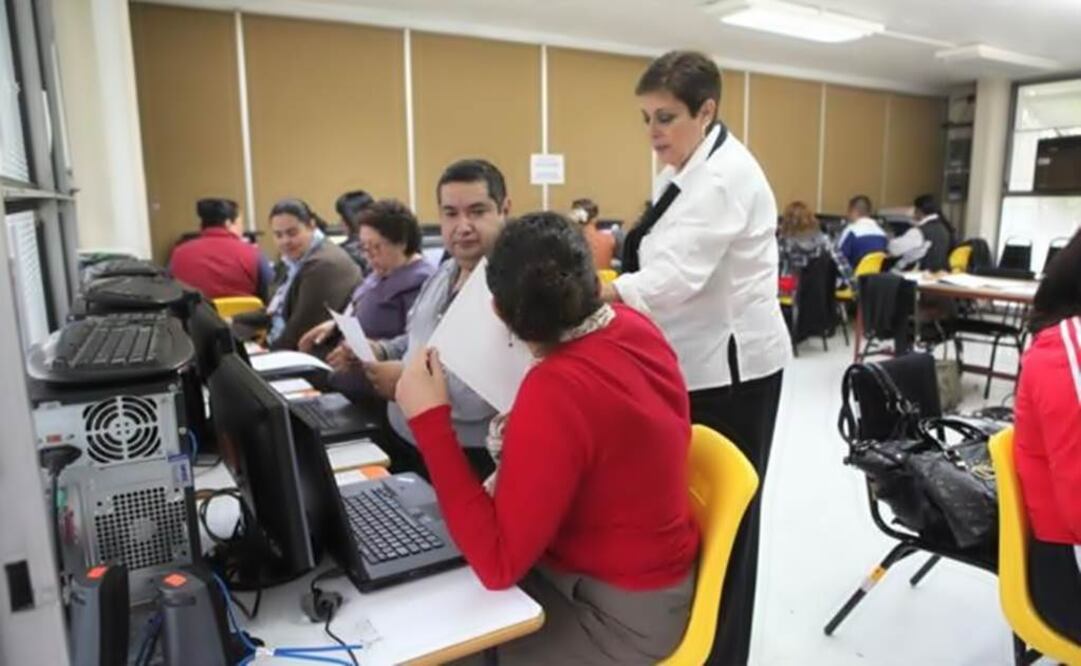 They are protesting against the education reform. Carlos Mejía/EL UNIVERSAL