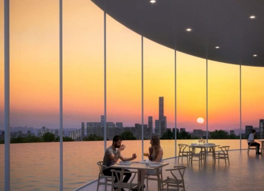 Dónde estará la torre flotante que parece desafiar la gravedad