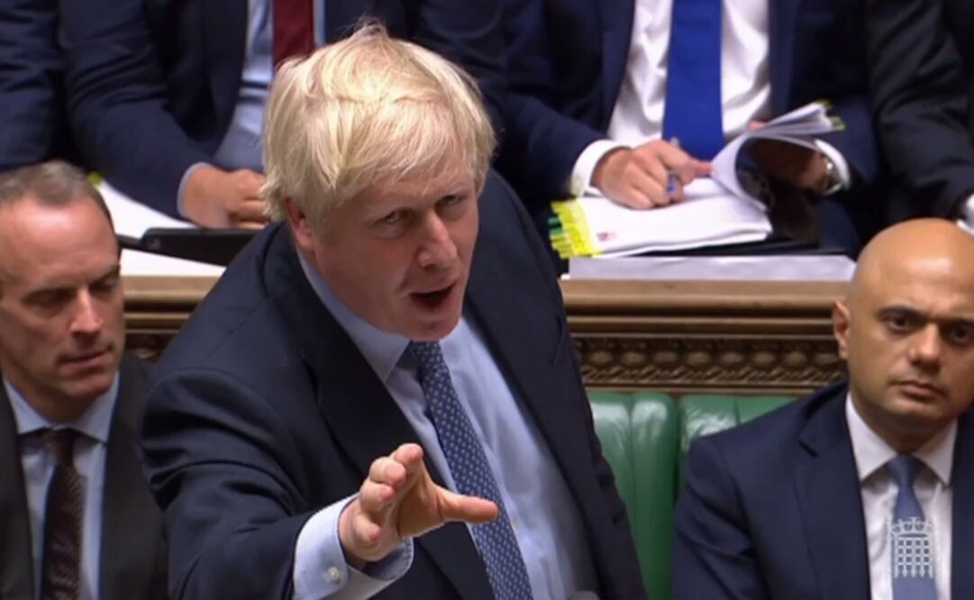 Primer ministro conservador, Boris Johnson. Foto: AFP
