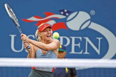 Sharapova va al US Open