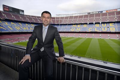 Opositores de Bartomeu colectan firmas para su dimisión del Barcelona
