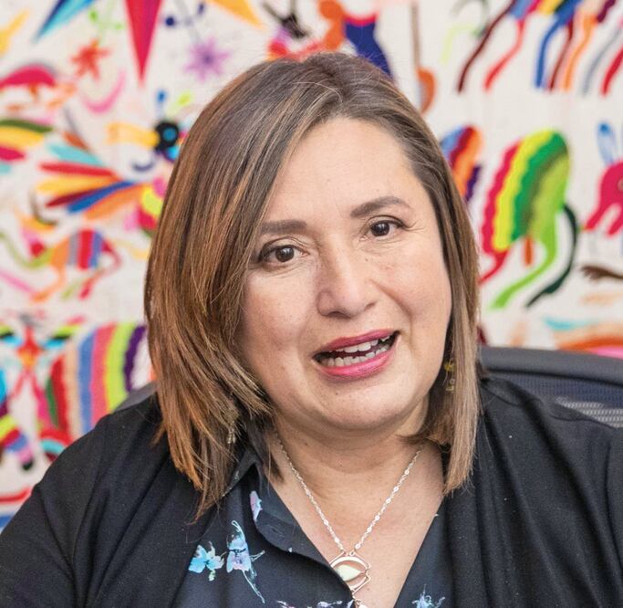 En la foto: Xochitl Gálvez, delegada de Miguel Hidago(ARCHIVO. EL UNIVERSAL)