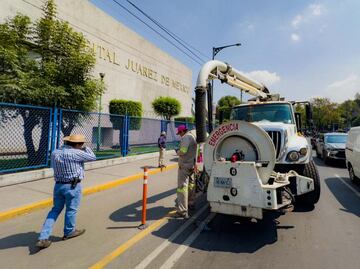 Temporada de lluvias: GAM implementa operativo de desazolve en inmediaciones de hospitales y clínicas; buscan evitar inundaciones