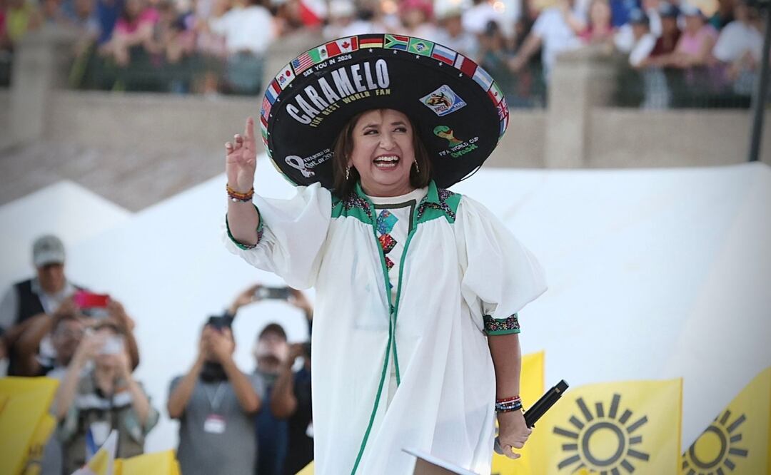 Desde el “estado grande” del país, Xóchitl Gálvez, llamó a todos los mexicanos a salir a votar el próximo 2 de junio. Foto: Berenice Fregoso/ EL UNIVERSAL