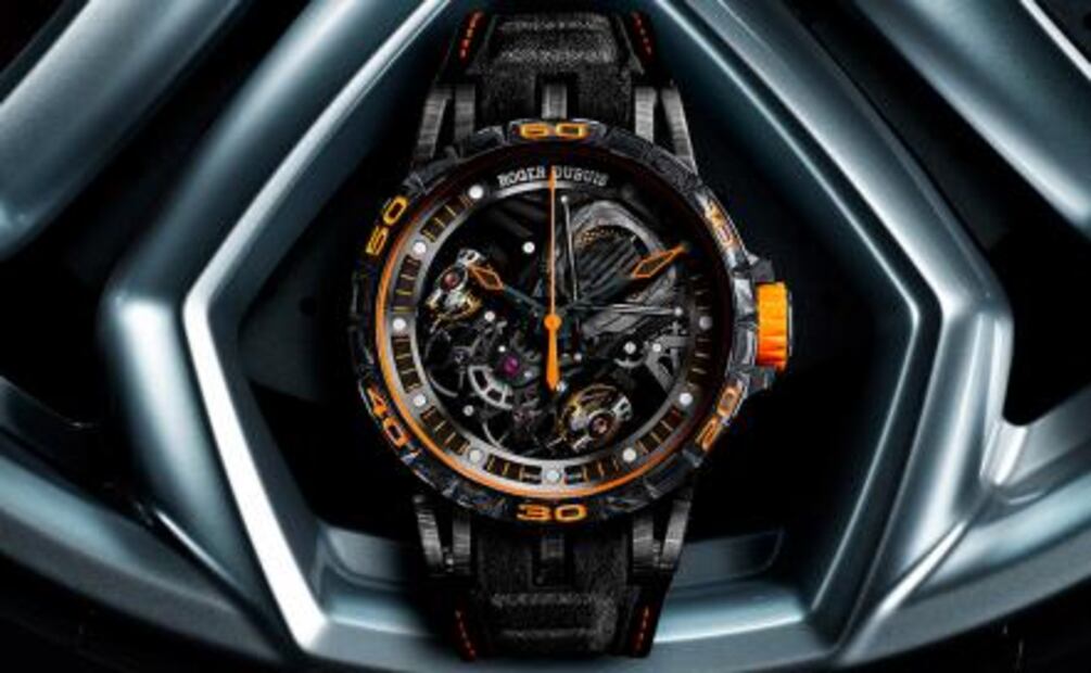 Roger Dubuis y Lamborghini rugen con dos Excalibur de corazón racing
